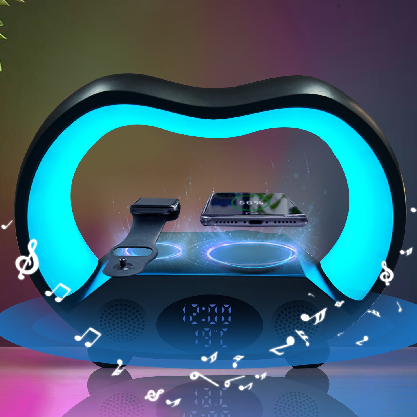 Smart Remote Control Bluetooth LED Table Lamp