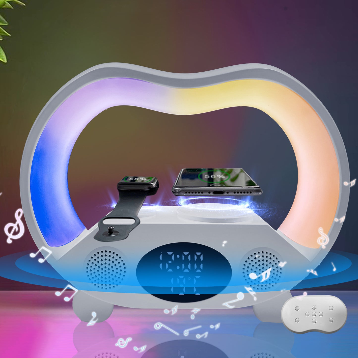 Smart Remote Control Bluetooth LED Table Lamp