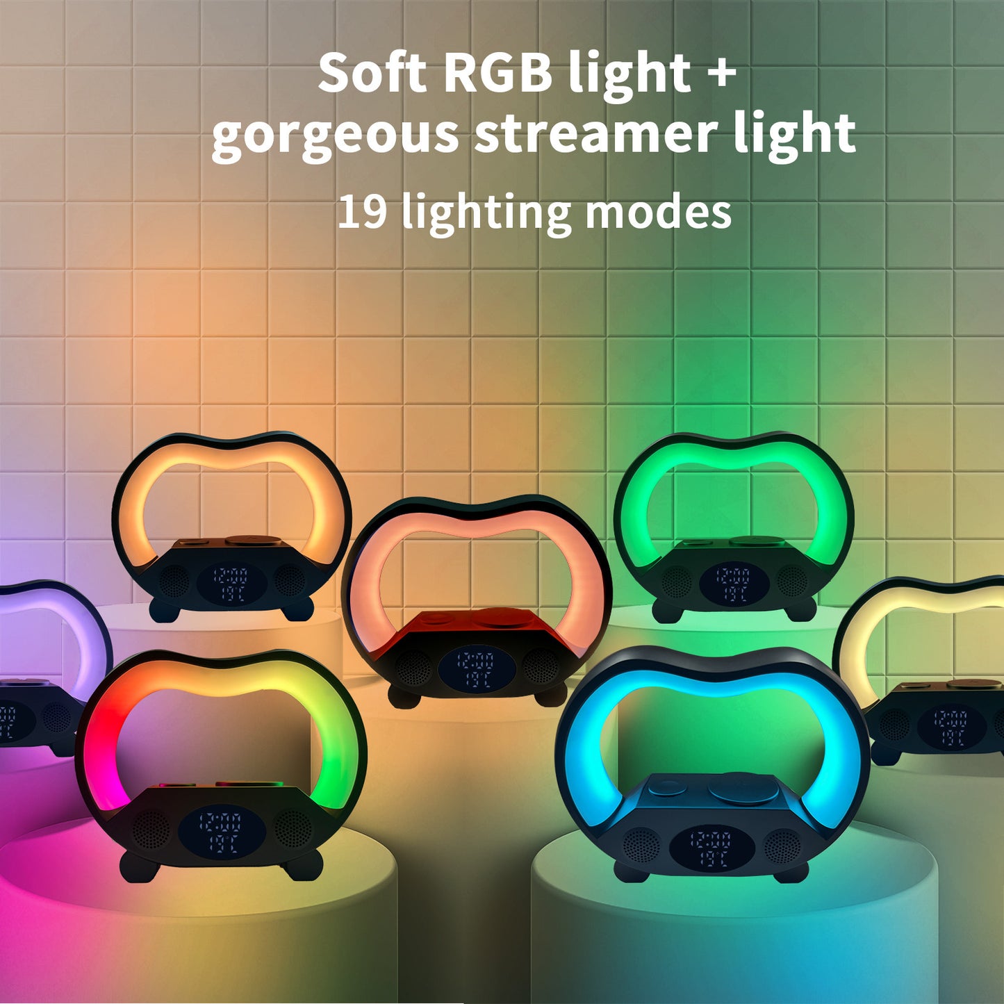 Smart Remote Control Bluetooth LED Table Lamp
