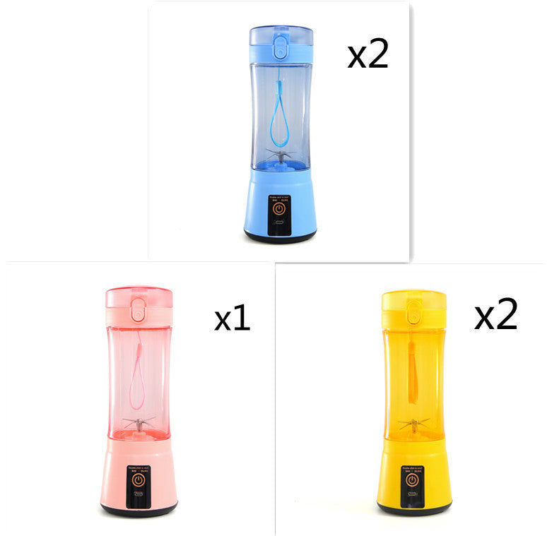 Portable Electric Fruit Juicer Wireless USB Rechargeable