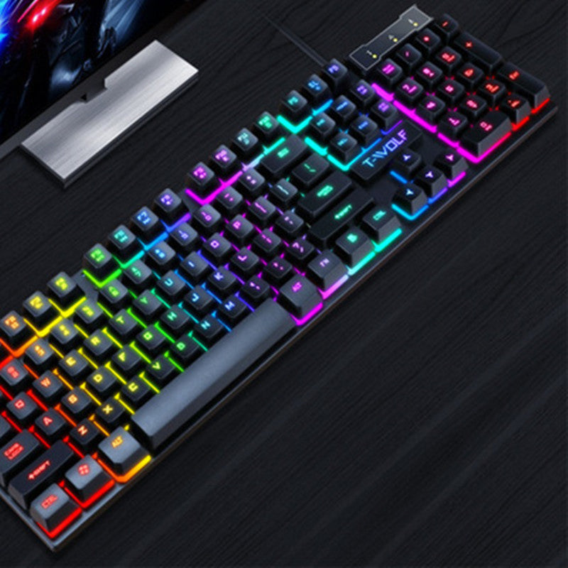 Gaming USB Wired Keyboard Manipulator