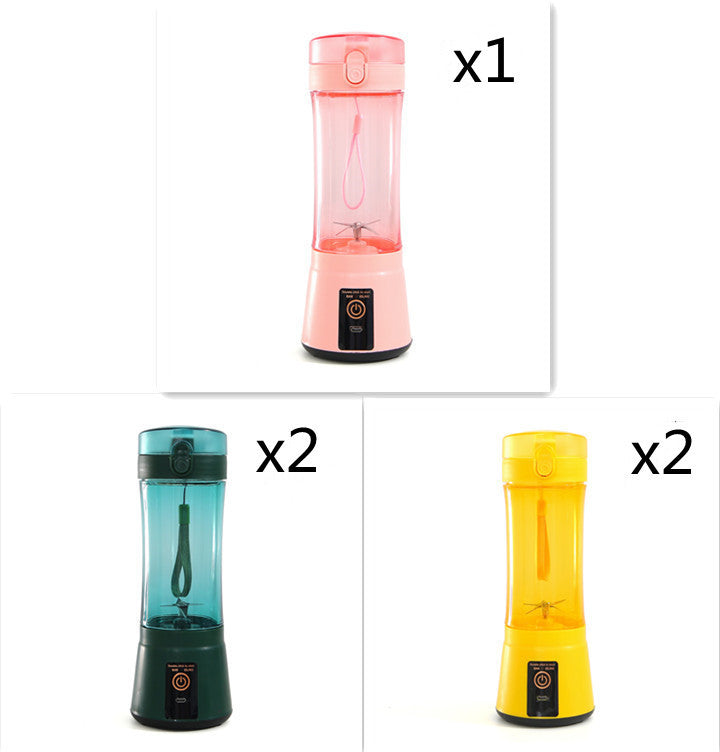 Portable Electric Fruit Juicer Wireless USB Rechargeable