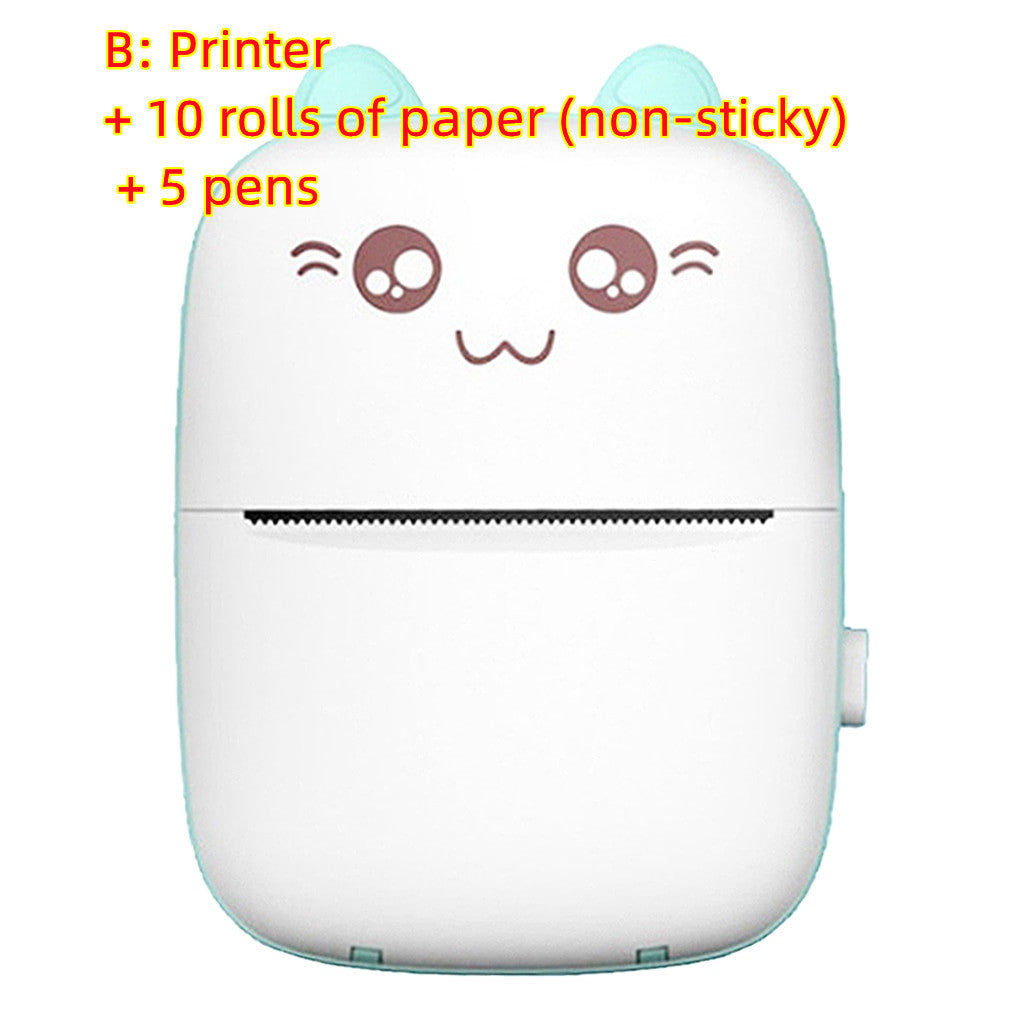 Mini Printer Portable Mini Bluetooth