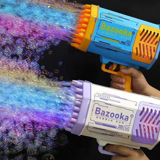 Bubble Gun Rocket Bubbles Machine Gun Shape