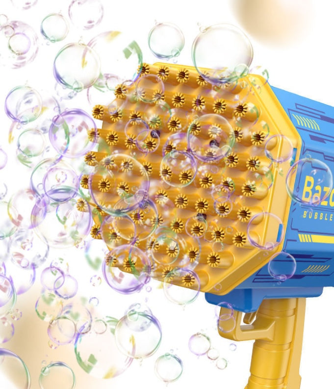 Bubble Gun Rocket Bubbles Machine Gun Shape