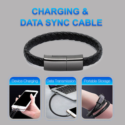 Bracelet Charger USB Charging Cable For IPhone14 13 Max