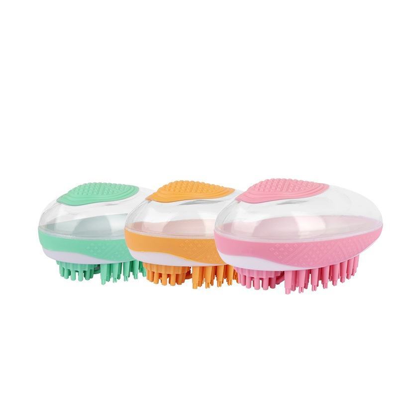 Dog Cat Bath Brush Silicone Pets Shower Hair